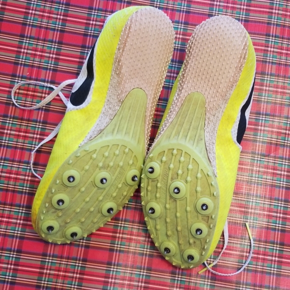 Mens Nike Sz 11.5 Racing Sprint with Key - Picture 3 of 8